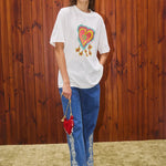 Contessa Heart Tee - Cloth Lifestyle Boutique- Alemais
