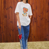 Contessa Heart Tee - Cloth Lifestyle Boutique- Alemais