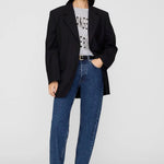 Johnny Cropped Tee in Grey - Cloth Lifestyle Boutique- Anine Bing