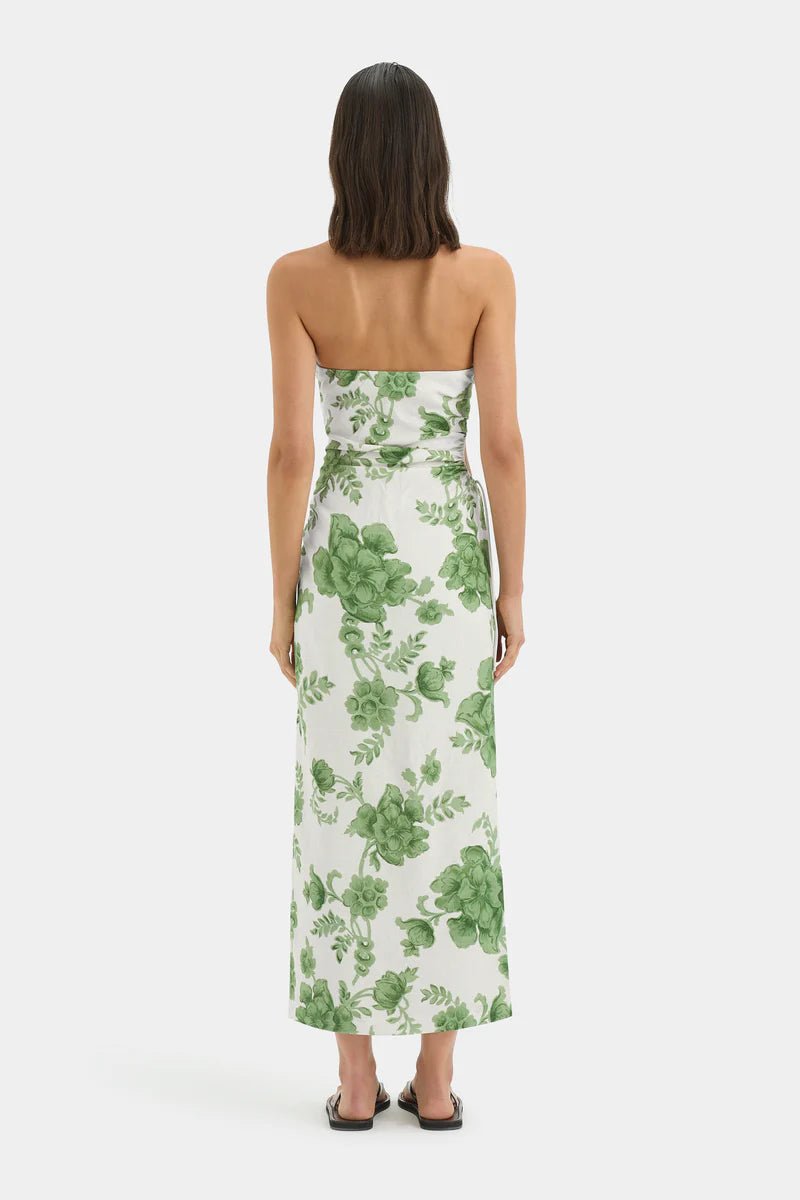 Gardella Strapless Midi Dress Sir.