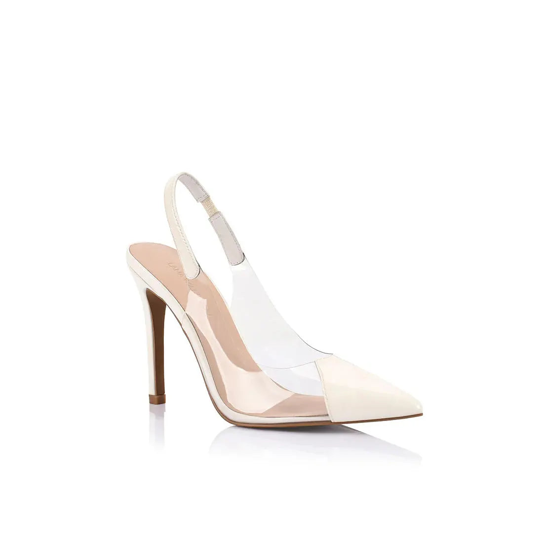 Romy Pump in White Lana Wilkinson