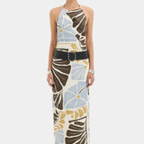 Lola Pleated Midi Dress