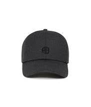 Jeremy Baseball Cap in Grey Wool Anine Bing