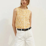 Velo Short in White Blanca