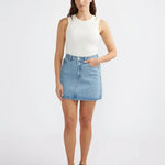 Reese Denim Mini Skirt Ena Pelly