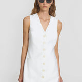 Cascade Dress in Ivory Viktoria + Woods