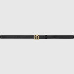 Anine Bing Monogram Belt in Black Anine Bing