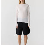 Boatneck Superfine L/S T- Shirt BASSIKE
