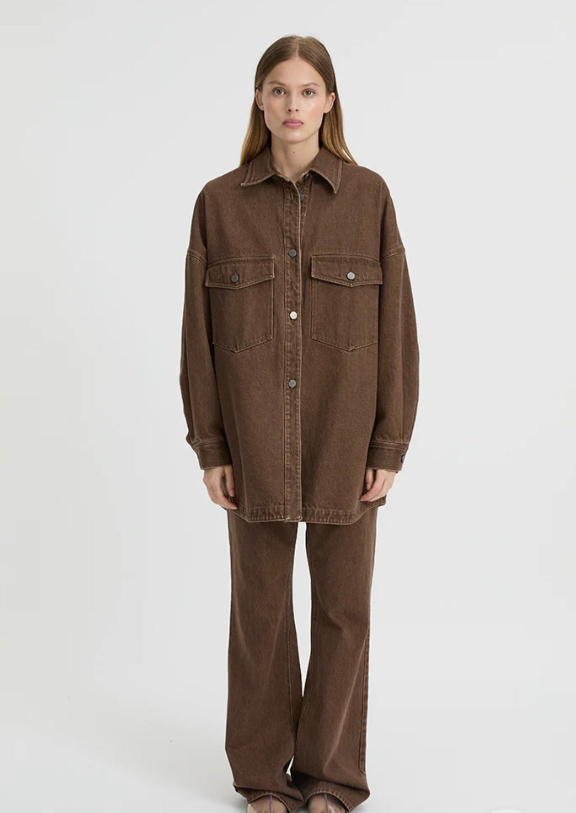 Indira Jacket in Brown Blanca