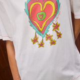 Contessa Heart Tee - Cloth Lifestyle Boutique- Alemais
