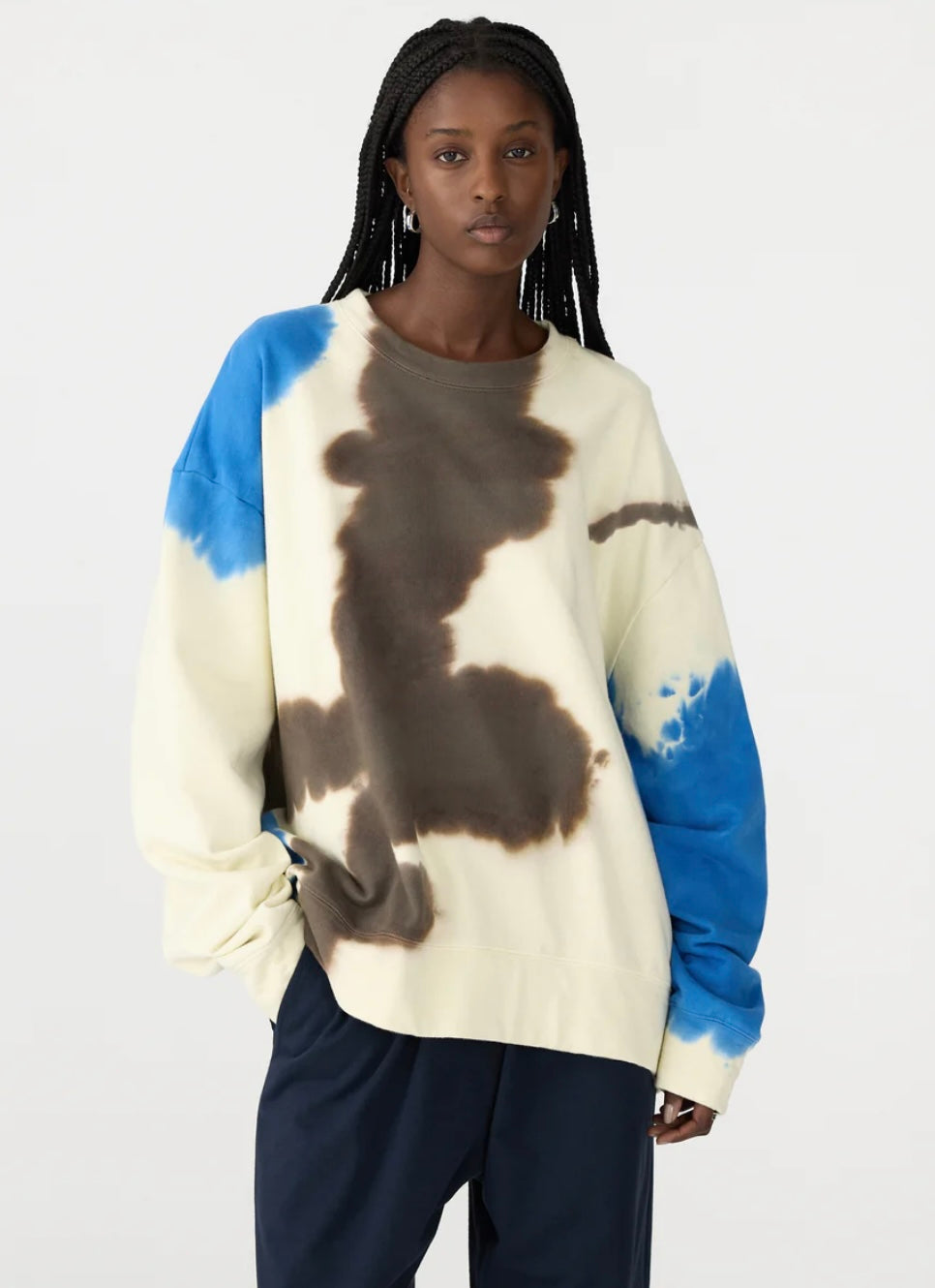 Universal Patch Dye Sweat Cobalt and Yellow BASSIKE