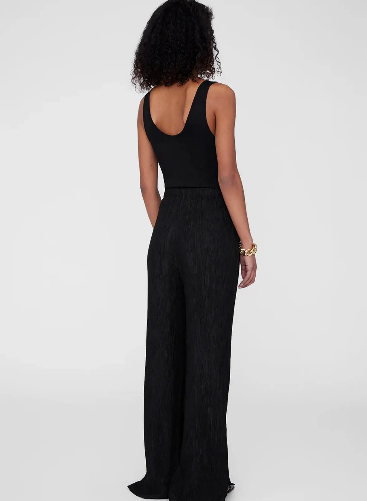 Aden Pant in Black Anine Bing