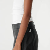 Low scooped rib tank Bassike