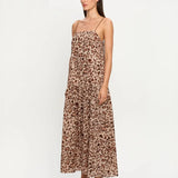 Paris Maxi Dress in Leopard