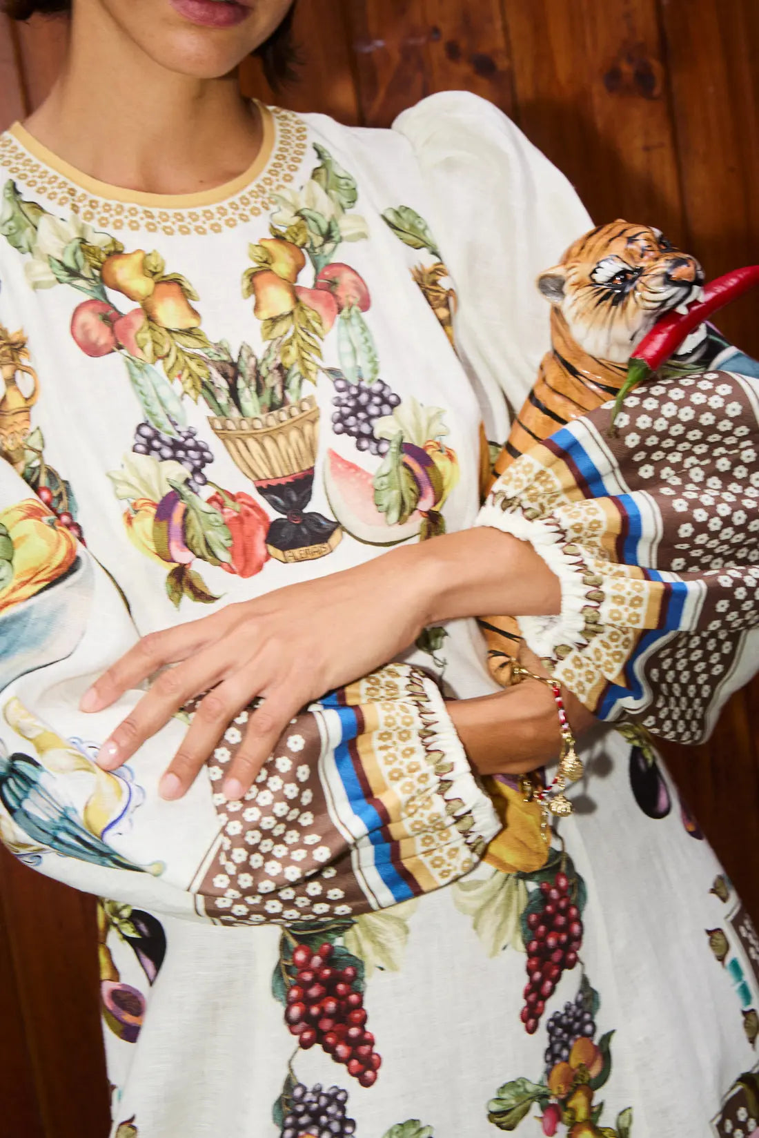Mercado Midi Dress Alemais