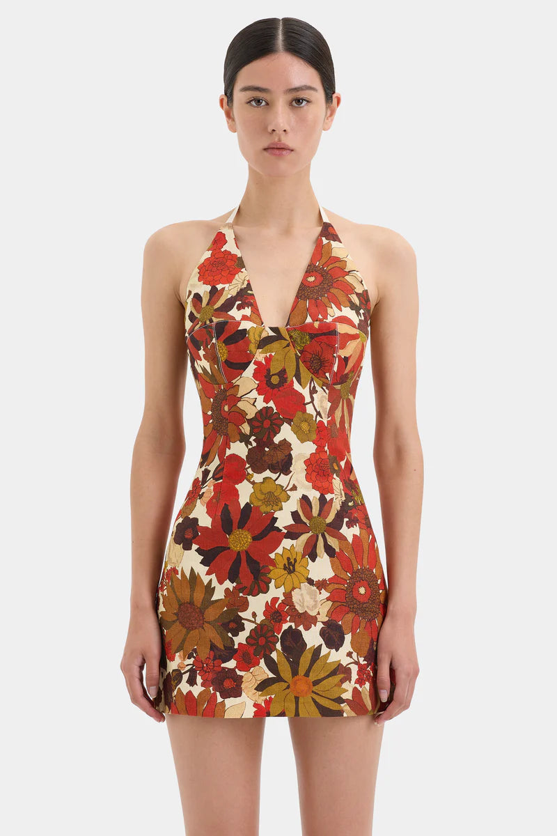 Castella Mini Dress in Floral - Cloth Lifestyle Boutique- Sir.