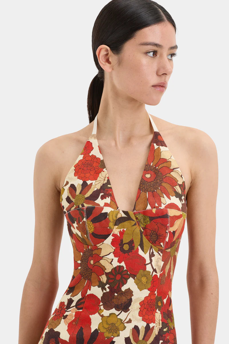 Castella Mini Dress in Floral - Cloth Lifestyle Boutique- Sir.