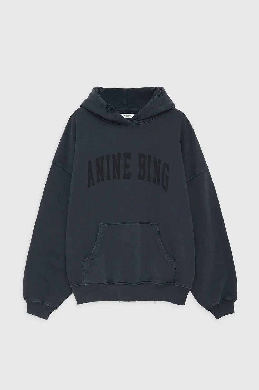Harvey Sweatshirt in Dark Washed Black Anine Bing