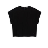 Jollie Top in Black Crinkle Anine Bing
