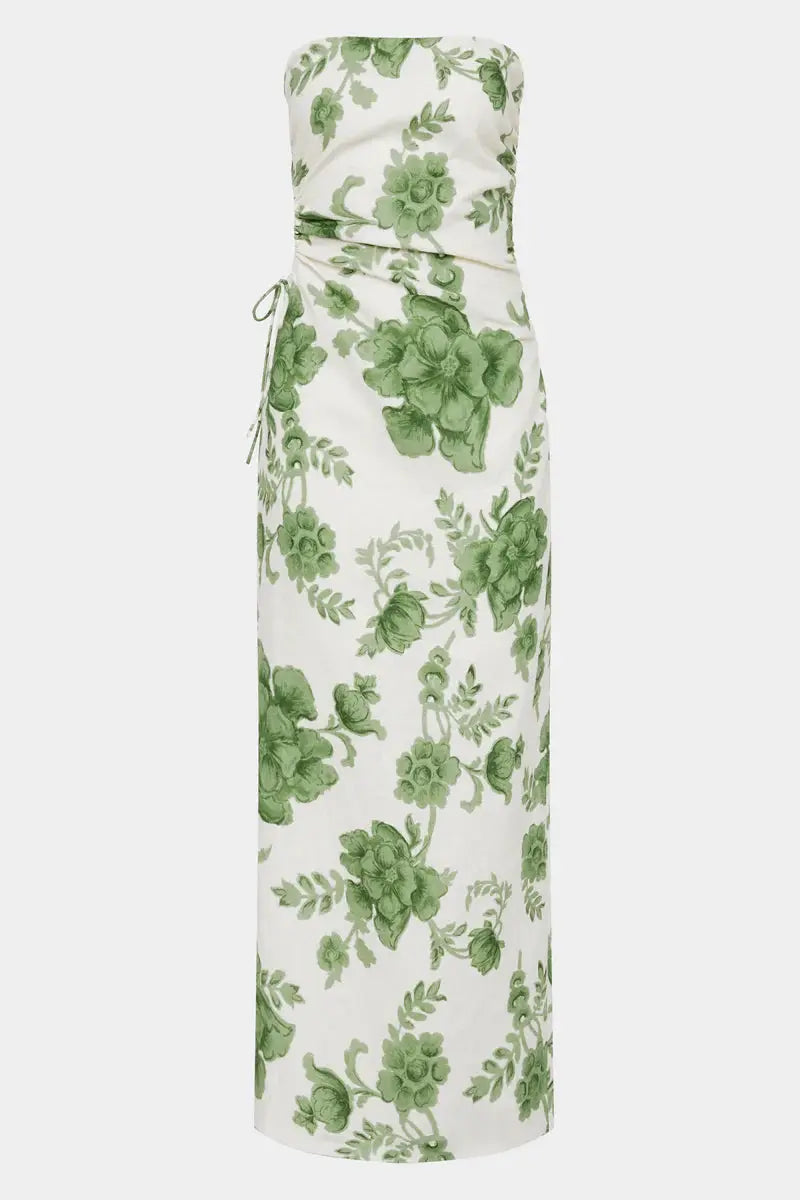 Gardella Strapless Midi Dress Sir.