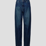 Gallagher Jean in Dark Wash Viktoria + Woods