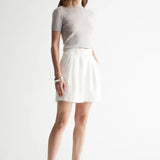 Sandy Knit Tee in Stone Elka Collective