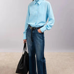 McCartney jean high rise wide leg Viktoria + Woods