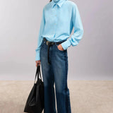 McCartney jean high rise wide leg Viktoria + Woods