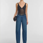 Gallagher Jean in Dark Wash Viktoria + Woods