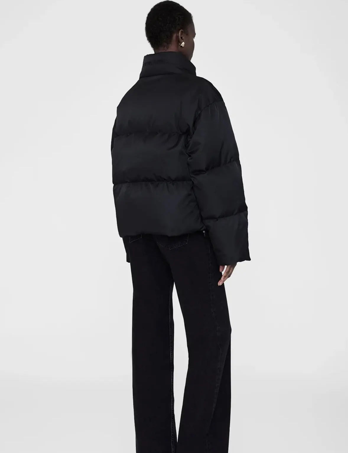 Dorian Puffer in Black Anine Bing