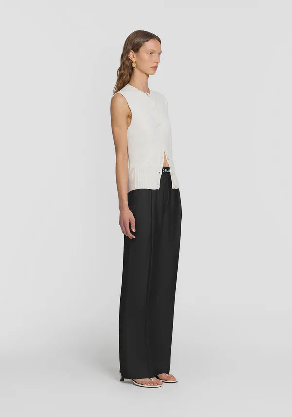 Ivanhoe Pant in Black Viktoria + Woods