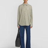 Trinity Shirt in Green Stripe Viktoria + Woods