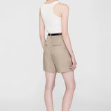 Carrie Short in Oatmeal Linen Blend Anine Bing