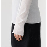 Boatneck Superfine L/S T- Shirt BASSIKE