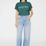 Ashton Tee in Dark Teal Anine Bing