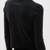 Slim Fit Cutout Detail Rib Top Bassike