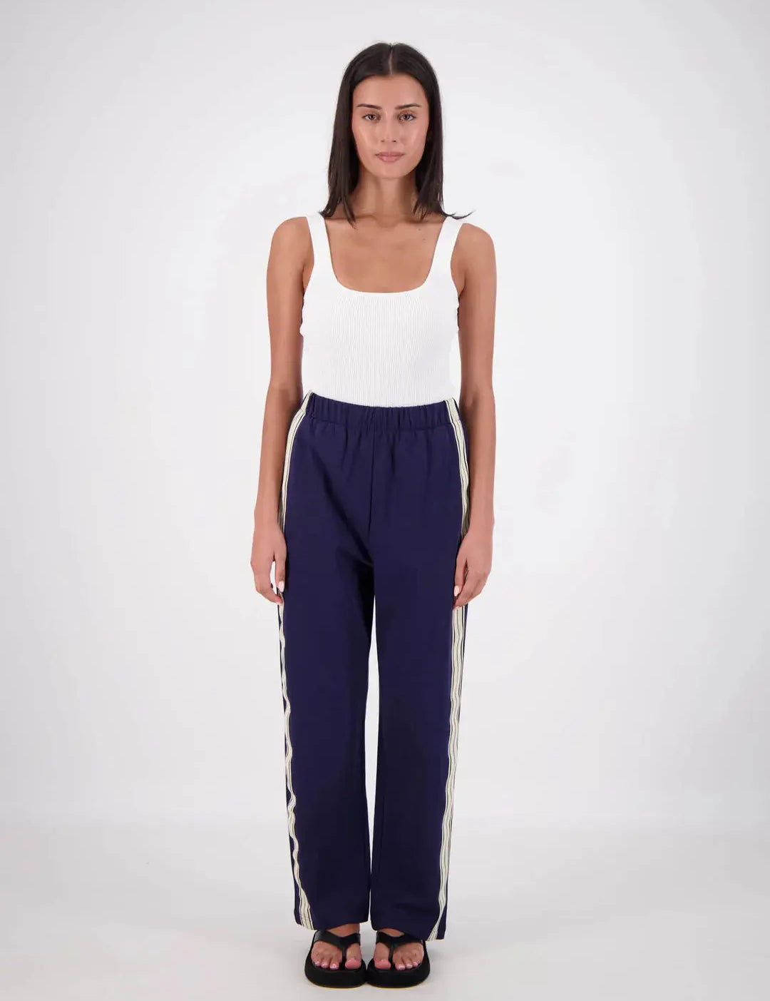 Panarea Trackpant in Navy Jasmine Alexa