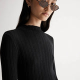 Luella Knit Top in Black Elka Collective