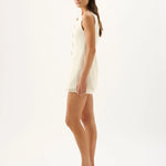 Estella Vest in Ivory Roame