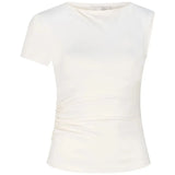 Ciera Asym Top in Chalk One of Others