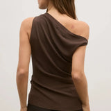 Monet Knit Top in Coffee