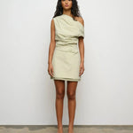 Blane Layered Mini Dress in Pistachio One of Others