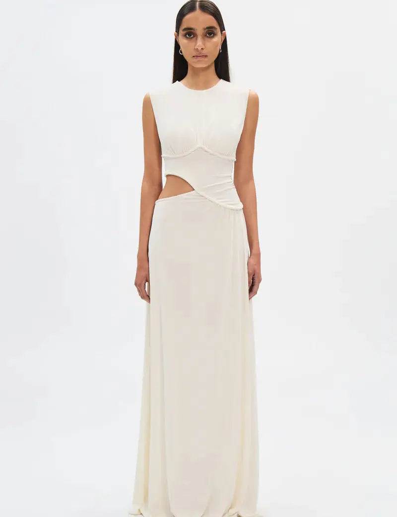 Sierra Dress in Ivory Misha