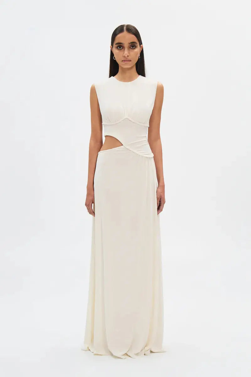 Sierra Dress in Ivory Misha
