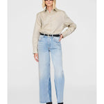 Essie Shirt in Taupe Anine Bing