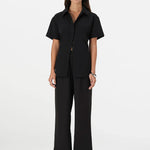 Edra Pant in Black Elka Collective