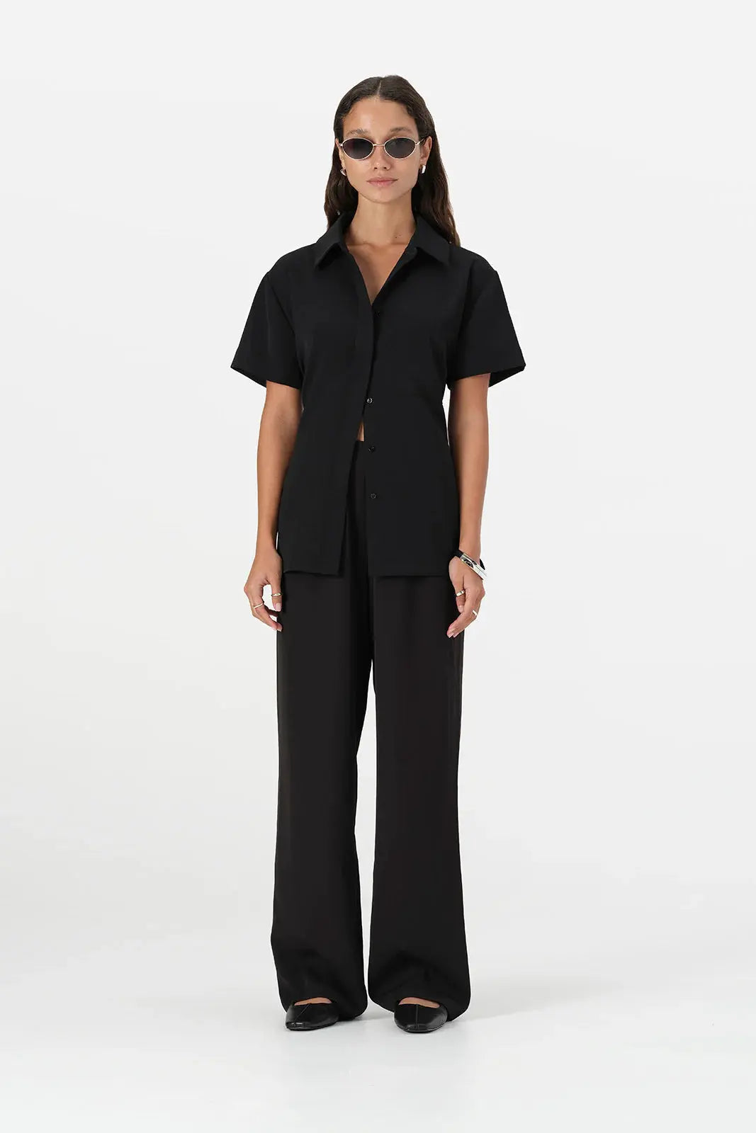 Edra Pant in Black Elka Collective
