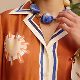 Soleil D’amour Silk Shirtdress