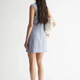 Venice Dress in Blue Stripe Elka Collective
