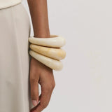 Heirloom Bangle in Cream Anna Rossi